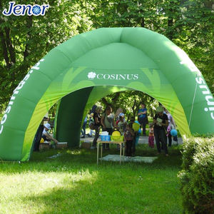 Green-Inflatable-Spider-Tent-Inflatable-Cross-Tent